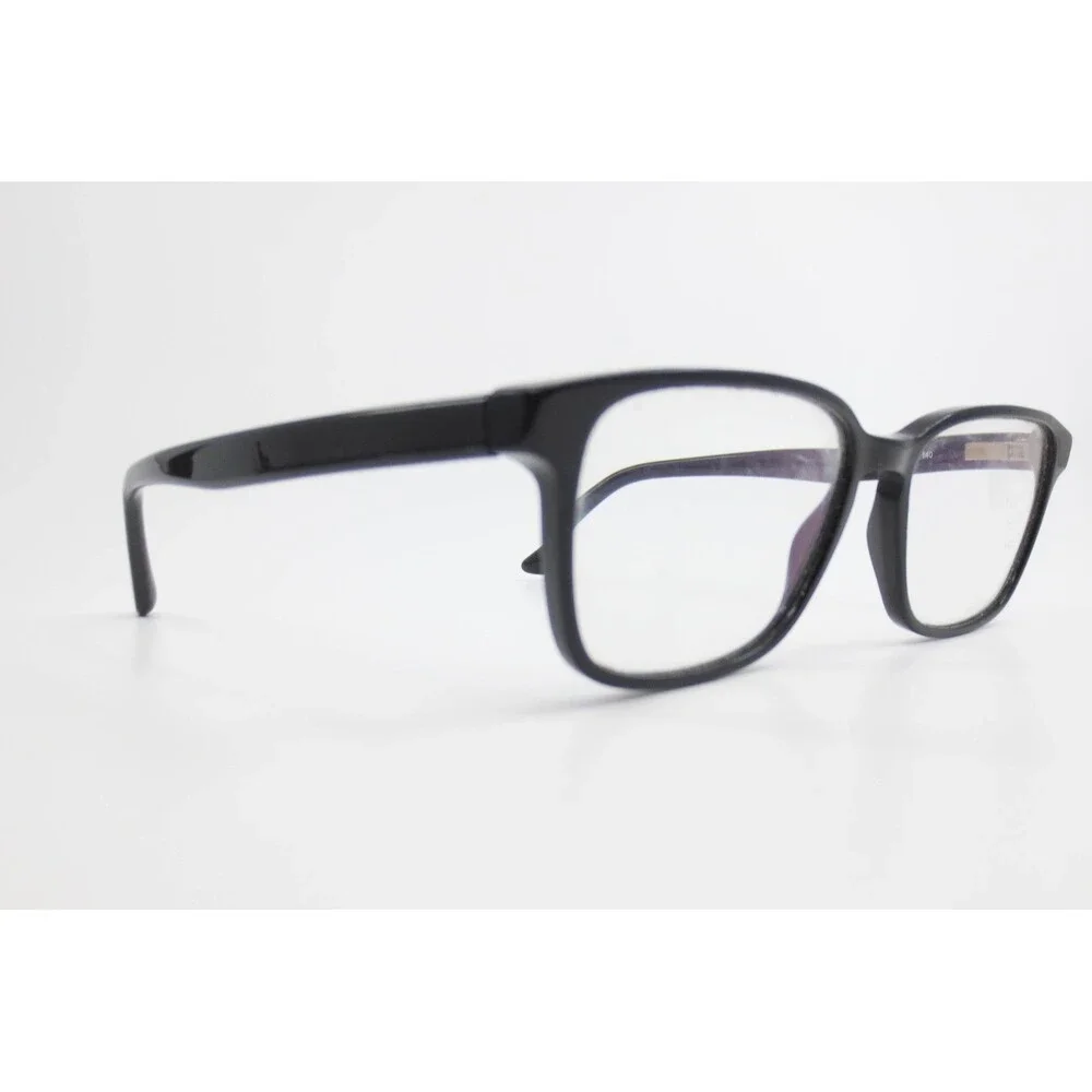 Salvatore Ferragamo SF2859 001 Mens Black Rectangular Eyeglass Frame Italy 53-16